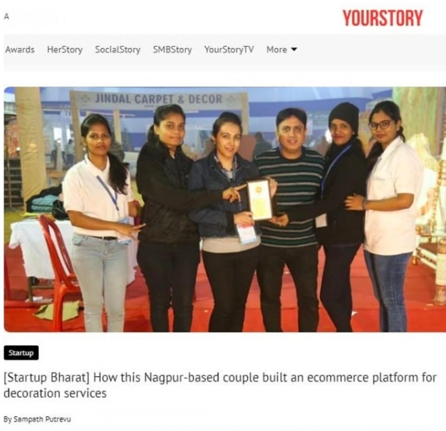 YOURSTORY - India Leading Media Platform  has published Article on Decornt Online Shopping
