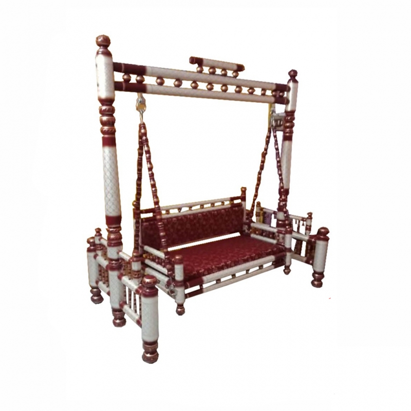 Buy Sankheda Furniture - Wooden Jhula - Swing - Made Of Teak Wood ...