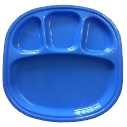 Dosa Plate - 4 -Compartments Plate - Made of plastic