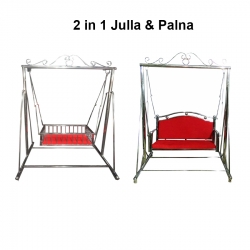 Jhulla & Palna ( 2 in 1) - Made Of  Stainless Steel