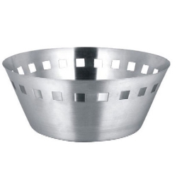 Bread Basket - 8 Inch - Made of Stainless Steel