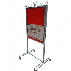 Welcome Board - 5.5 FT - Made Of Stainless Steel