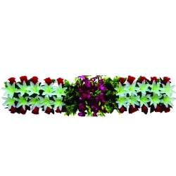 Artificial Flower Pannel - 4 FT - Made of Plastic