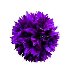 Artificial Hanging Flower Ball - 12 Inch - Made of Plastic