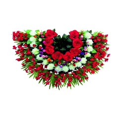 Artificial Flower Bouquet - 1.5 FT X 2 FT - Made of Plastic