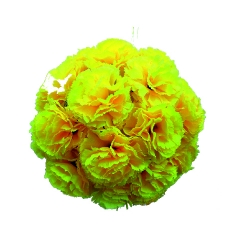 Artificial Hanging Flower Ball - 12 Inch - Made of Plastic