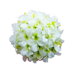 Artificial Hanging Flower Ball - 12 Inch - Made of Plastic