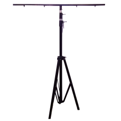 Heavy 10 Feet Heavy LED PAR Light Stand Heavy - Tripod Light Stand - T-bar Lighting Stand - Black Color