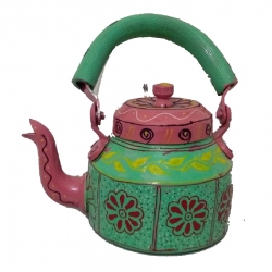 Rajasthani Tea Pot - 8 Inch - Made of Aluminium