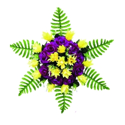 Artificial Flower Bouquet - 2 FT - Made of Plastic