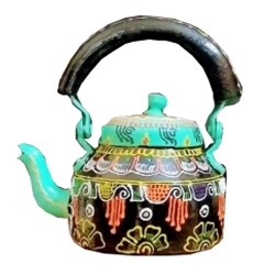 Rajasthani Tea Pot - 15 CM - Made of Aluminium