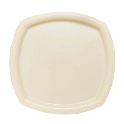 Plain Dinner Plate - 12 Inches - Made Of Plastic