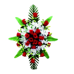 Artificial Flower Bouquet - 2 FT - Made of Plastic