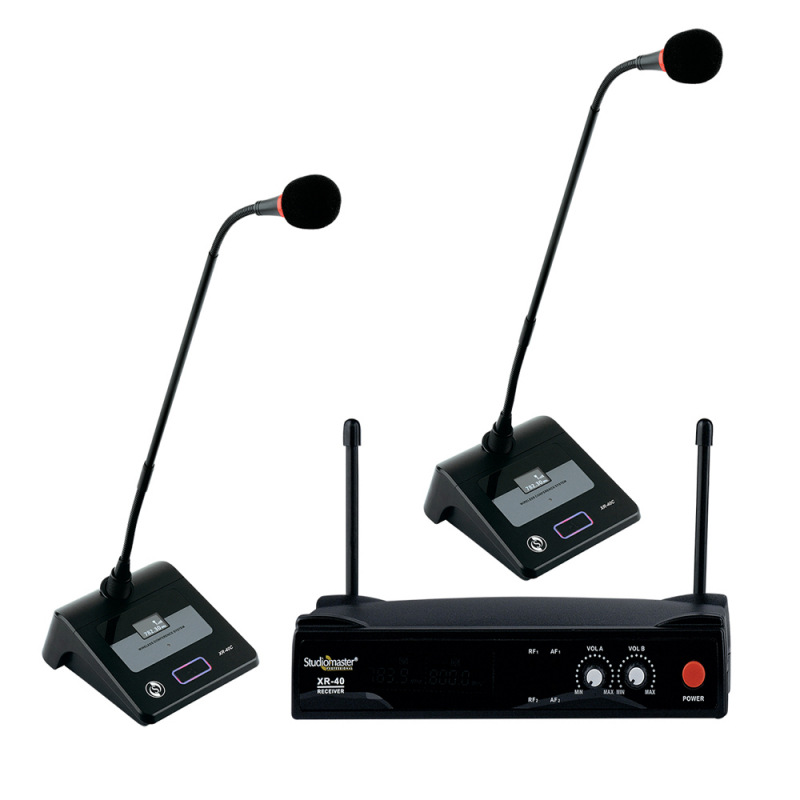 Buy Studiomaster XR 40 CC Wireless Microphone Decornt