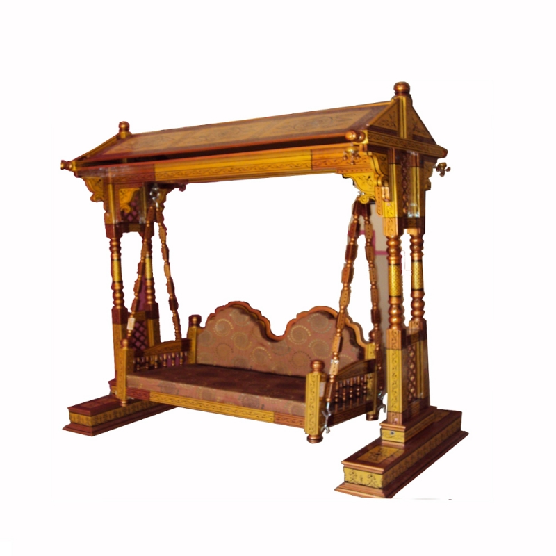 Buy Sankheda Jhula - Made Of Teak Wood - Decornt.com