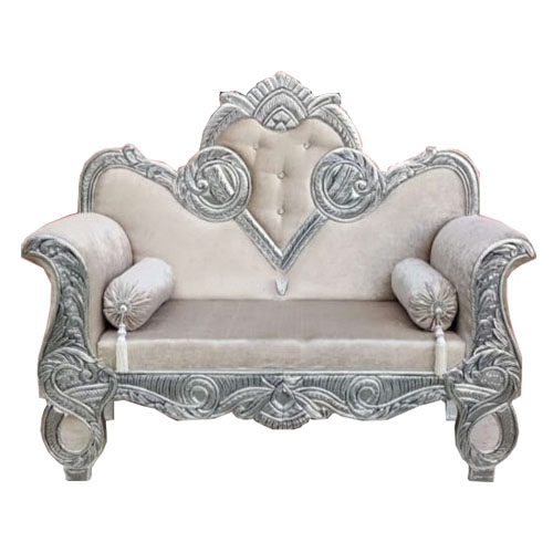 Buy White Color - Heavy Metal Premium Jaipur Mandap Chair - Wedding Chair -  Varmala Chair - Made of High Quality Metal & Wooden - 1 Pair ( 2 Chair ) 