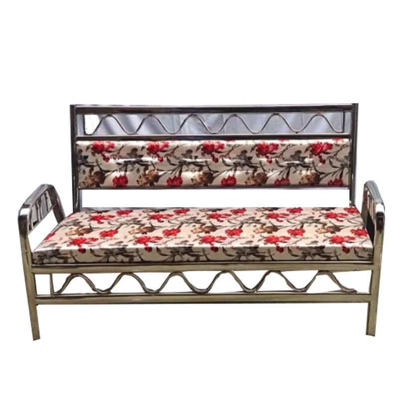 Steel sofa 2 deals seater