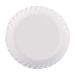 Plain Dinner Plates -  Made Of Plastic Material