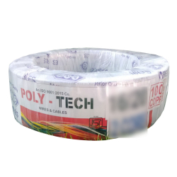 POLY-TECH  2 Core - 48 X 20 - 80 Meter - 1.50 MM - Copper Wires and Cables