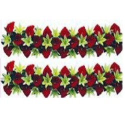 Artificial Flower Pannel - 5 FT - Made of Plastic