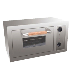 Electric Pizza Oven - 12 Inch x 18 Inch - Made Of Stainless Steel