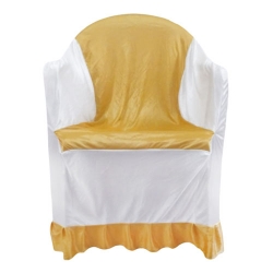 Chair Cover With Handle - Made Of Chandni & Bright Lycra Cloth