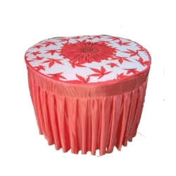 3D Round Table Cover - 4 FT X 4 FT Taiwan &  Brite Lycra