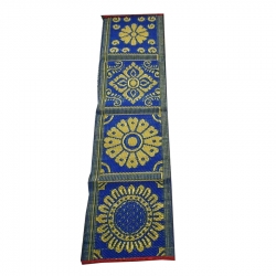 1.5 FT X 6 FT - PVC Polyester - Bhojan Patti - Taat Patti - Multi Color