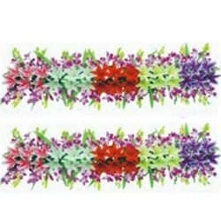 Artificial Flower Pannel - 5 FT - Made of Plastic