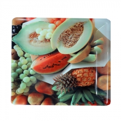 Serving Printed Tray - 14 Inch X 14 Inch - Made of Acrylic