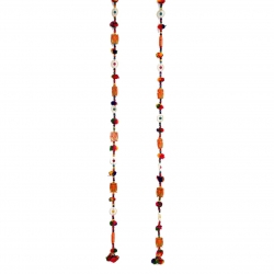 Decorative Hanging Latkan - 3 FT - Made of Woolen & Pom-Pom