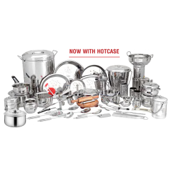 Mintage Kitchen Set - Set of 111 Pieces - Made of Stainless Steel