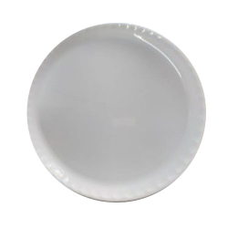 Round Dinner Plate - 12 Inch - Made Of  Plastic