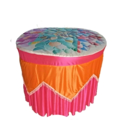 3D Round Table Cover - 4 FT X 4 FT Taiwan &  Brite Lycra