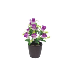 Artificial Flower Plant without Pot - 1.2 FT - Made of Plastic