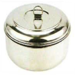 Round Shape Chapati Box - 25 LTR - Made Of Stainless Steel