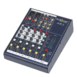 Studiomaster Air 2 Mixer - 2 Mic / Line + 2 Stereo Line Inputs