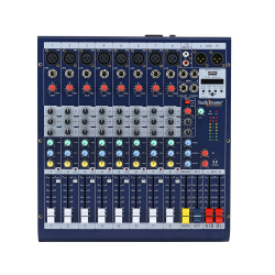 Studiomaster - AiR 8U Mixer - 3 Band EQ Per Channel