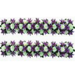 Artificial Flower Pannel - 4 FT - Made of Plastic