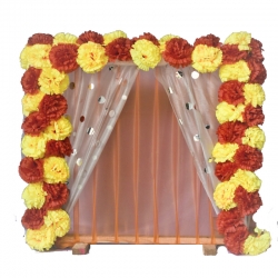 Artificial Flower Frame - 2 FT X 2 FT - Made of Plastic