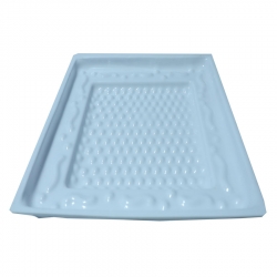 Serving Printed Tray - 14 Inch X 14 Inch - Made of Acrylic