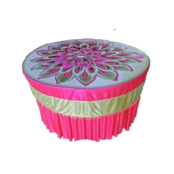 3D Round Table Cover - 4 FT X 4 FT Taiwan &  Brite Lycra