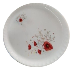 Round Dinner Plate - 13 Inch - Made Of  Plastic