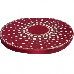 Designer Round Table Top - 4 FT X 4 FT - Made Of Shaline Cloth