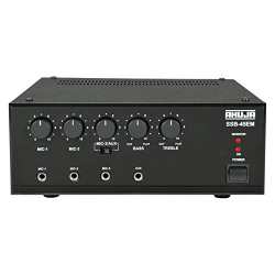 Ahuja - PA Power Amplifires - PA Mixer Amplifiers - SSB-45EM