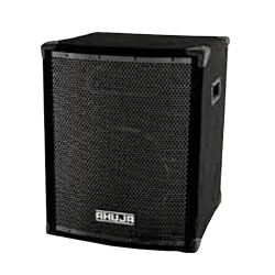 Black SRX-200 Ahuja PA Speaker System - 200 W