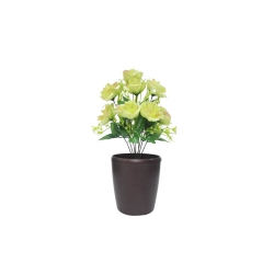 Artificial Flower Plant without Pot - 1.2 FT - Made of Plastic