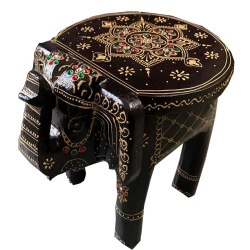 Elephant Stool - 7 Inch -Made Of Wood