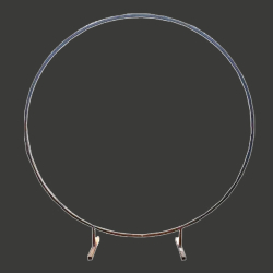 Folding Round Ring - 7 FT - Made of Iron