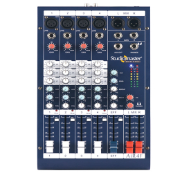 Studiomaster - AiR 4F Mixer - 4 Balanced Mic/Line Inputs